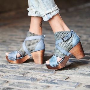 Free People Rendering Clog in Blue